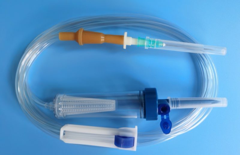 Infusion Set with Big Drip Chamber